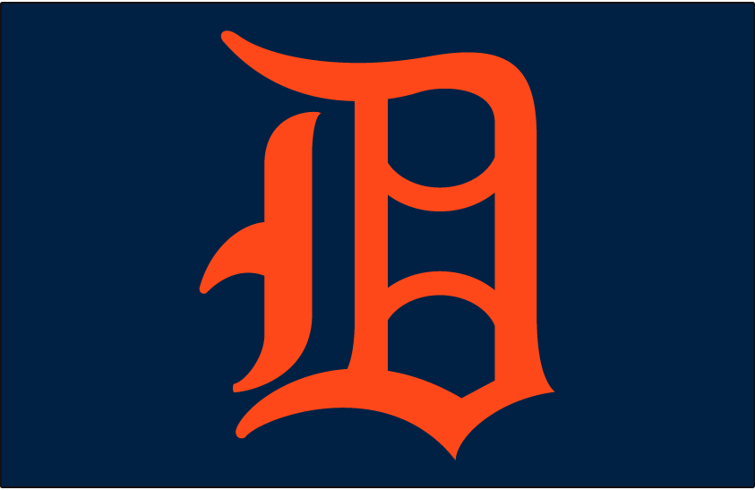 Detroit Tigers 1947-1957 Cap Logo vinyl decal